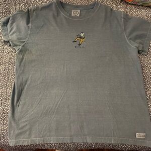 Classic Life Is Good Sage Green Short Sleeve Write On Tee